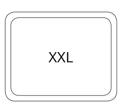 XXL mousepad form standard format 40 x 28 cm PDF